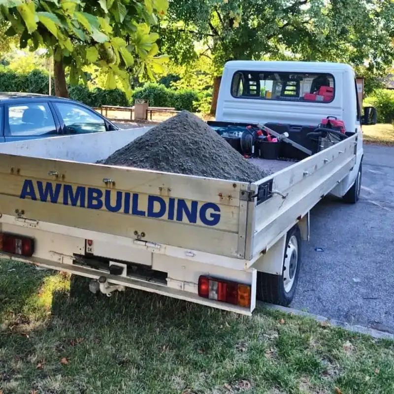 Valník AWMBUILDING na prevoz materiálu a hliny